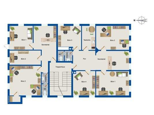 Grundriss Obergeschoss