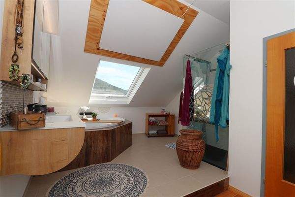 Badezimmer Dachgeschoss