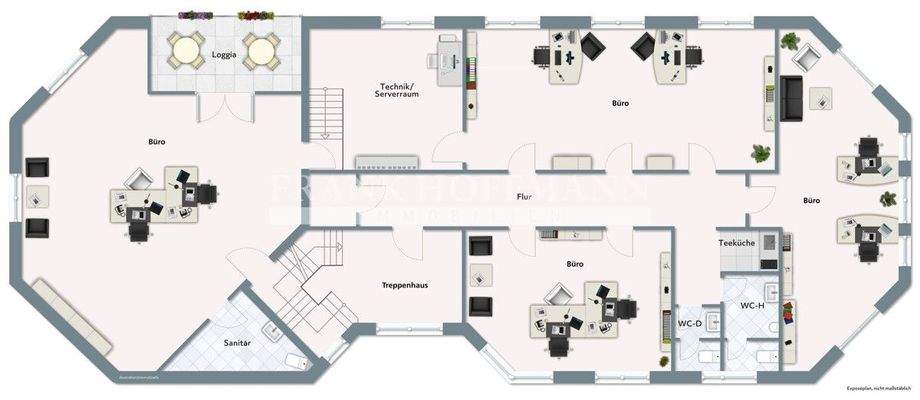M2352-1.OG Grundriss OG -Gesamtfläche