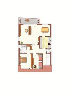 Grundriss Obergeschoss