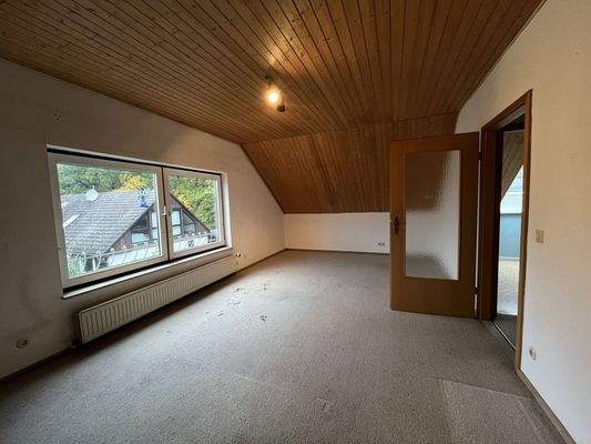 Zimmer im Dachgeschoss