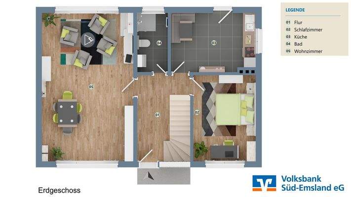 Grundriss Erdgeschoss