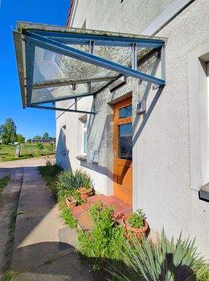 Hauseingang Giebelseite