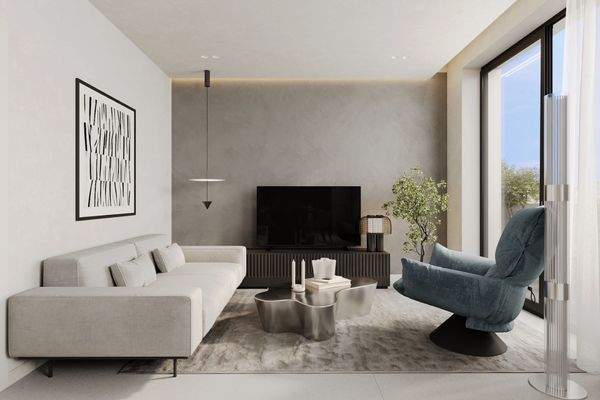 Wohnbereich im Raw-Design