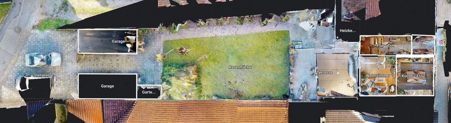 Übersicht Grundstück