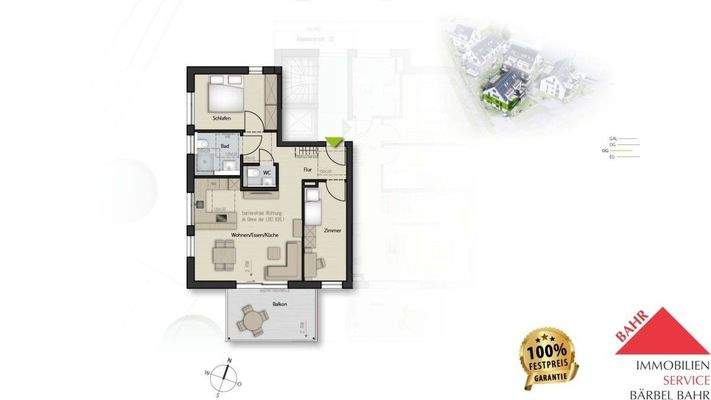 Grundriss Wohnung Nr. 10