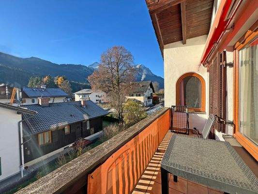 Balkonblick Richtung Süden