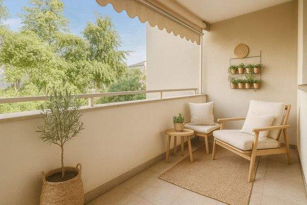 Visualisierung Balkon