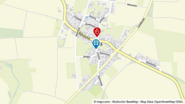 Geolyzer Kartenausschnitt