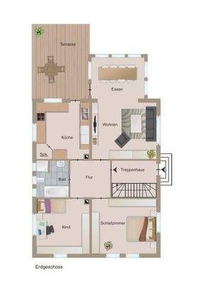 Grundriss EG 3,5 Zimmer Whg.