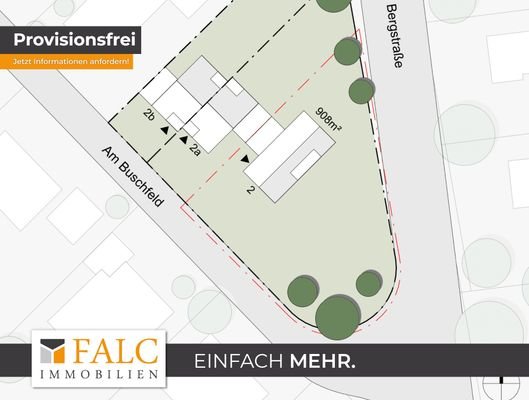 Lageplan "Am Buschfeld 2"