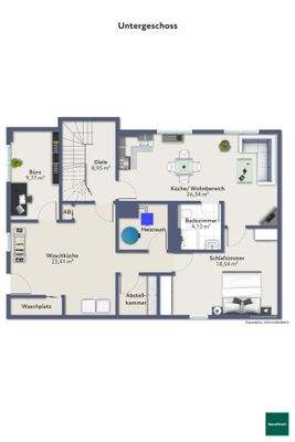 Exposeplan Untergeschoss