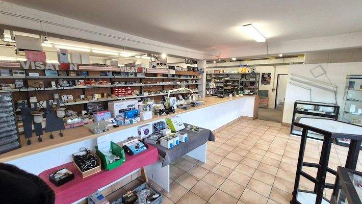 Verkaufsfläche im vorderen Bereich