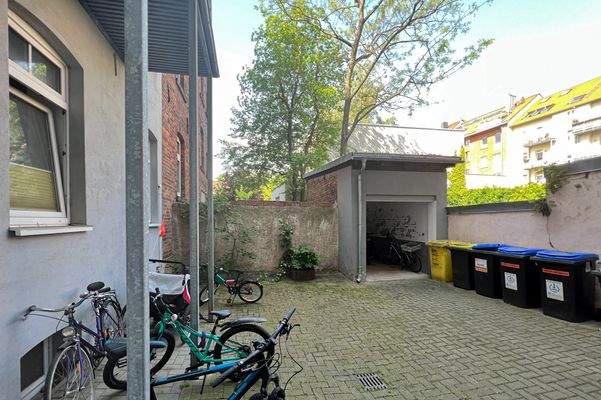 Innenhof des Hauses