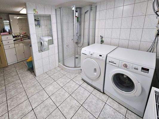 Badezimmer im Erdgeschoß