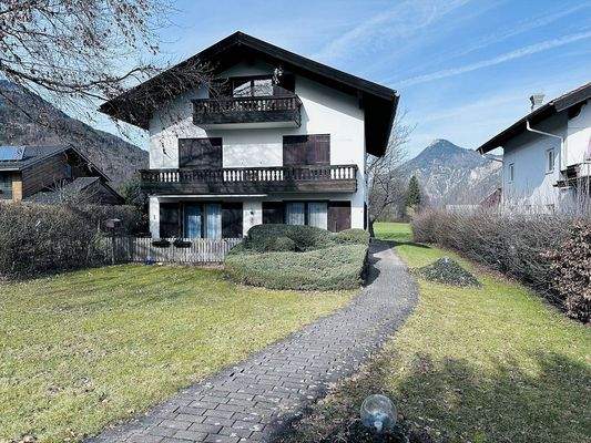 Aktueller Zugang zum Grundstück