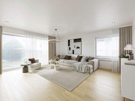 Visualisierung Wohnbereich EG