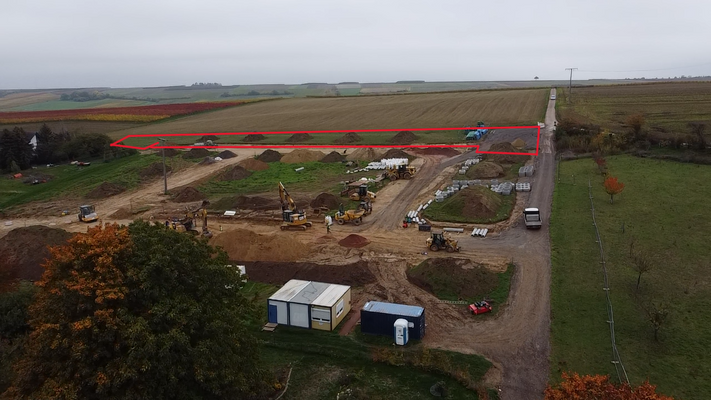 Partenheim Drohnenaufnahme