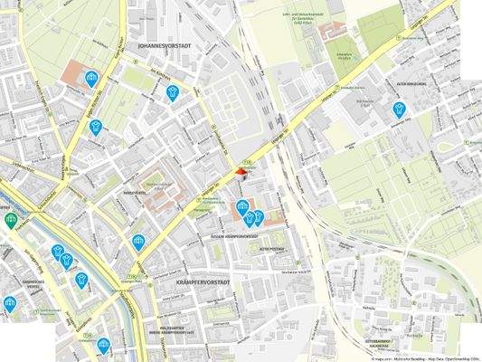 Geolyzer Kartenausschnitt