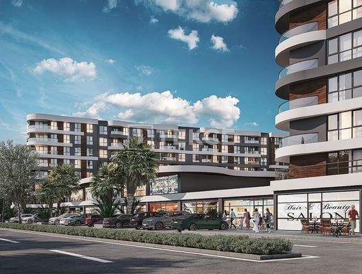 Apartments in a Complex with Pool in Istanbul Pendik