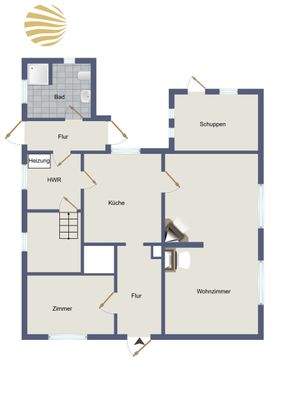 Grundriss Erdgeschoss