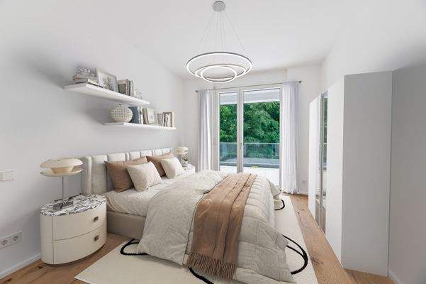 Schlafzimmer Visualisierung