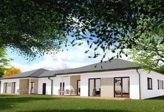 Gartenseite Bungalows