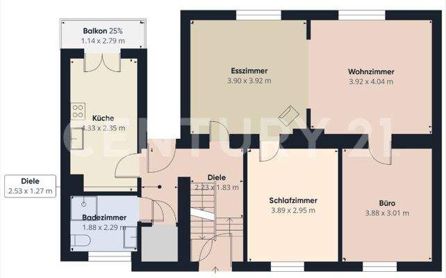 Grundriss Erdgeschoss
