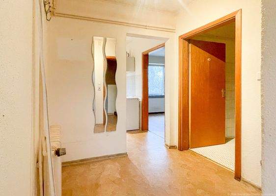 Eingangsbereich zur Einliegerwohnung