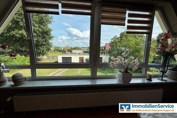 Ausblick Wohnzimmer DG