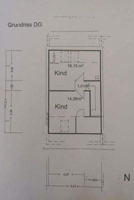 Grundriss Dachgeschoss