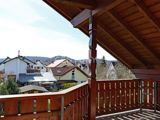 Blick vom Balkon Haus 2