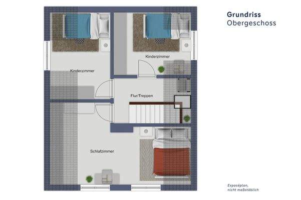 Grundriss Obergeschoss