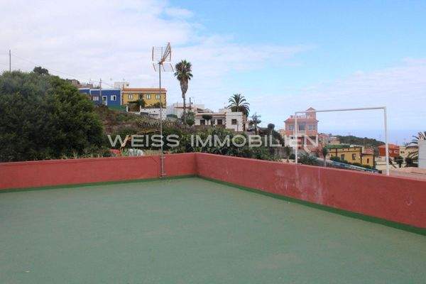 Dachterrasse mit Meerblick