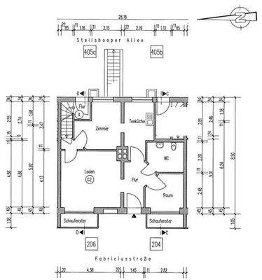 Grundriss FA204-206-EG