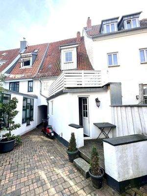 Rückansicht des Objektes