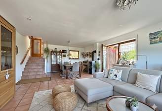 Wohnzimmer mit Essbereich