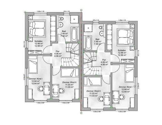 Doppelhaushälfte Nr. 8(links)