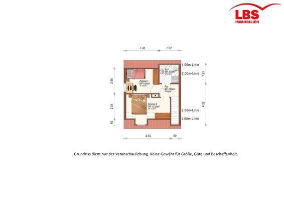 Grundriss Dachgeschoss