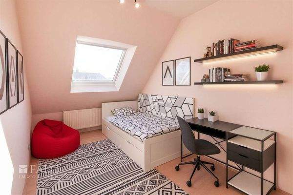 1. OG Schlafzimmer 3 - (KI generiert)