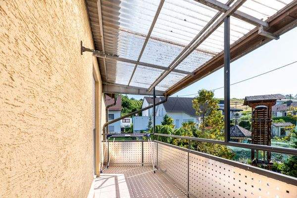 Balkon - Wohnung im 1. OG