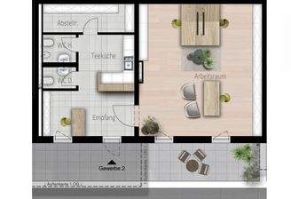 Büro- Gewerbeeinheit
