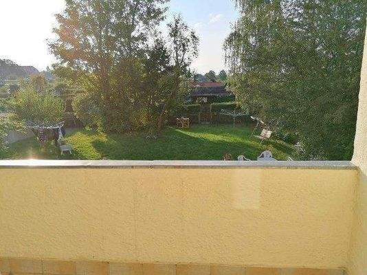 West-Balkon zur Hofseite