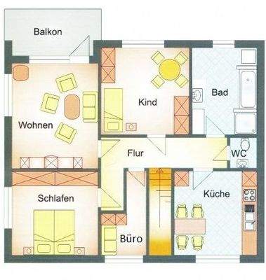 Eine schöne Aufteilung