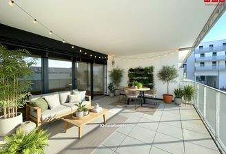 Sonnenloggia KI-Generiert