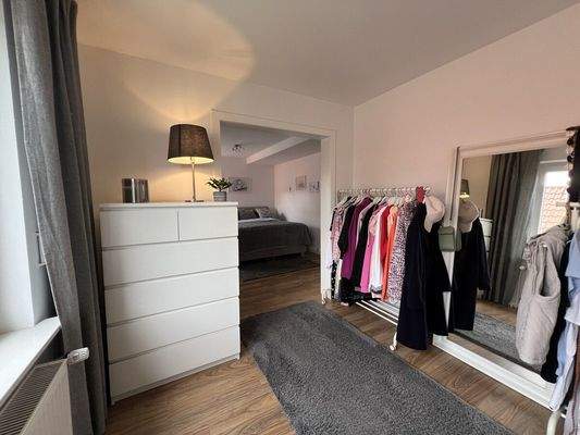 Schlaf- und Ankleidebereich