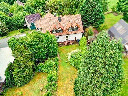 Drohnenansicht/Rückansicht