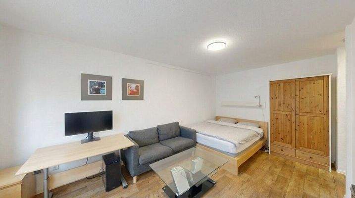 Wohn- und Schlafzimmer