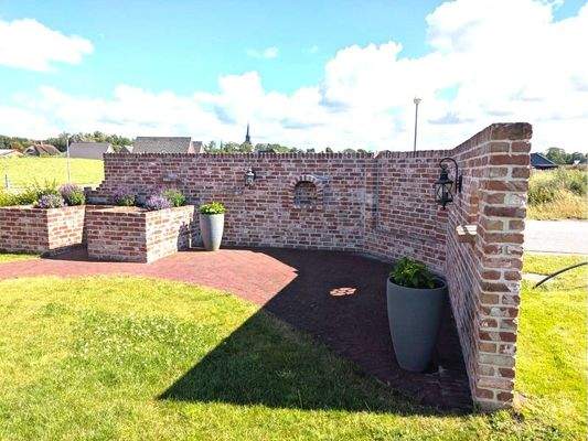 Terrasse mit Sichtschutz