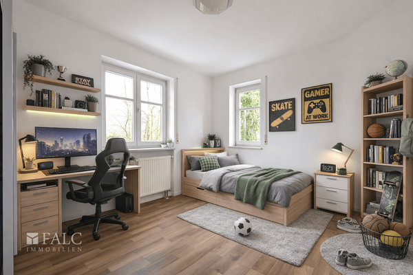 Einrichtungsbeispiel Jugendzimmer